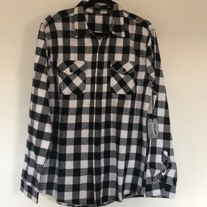 Brooklyn Cloth Nordstrom Buffalo plaid 👔 size Lg.